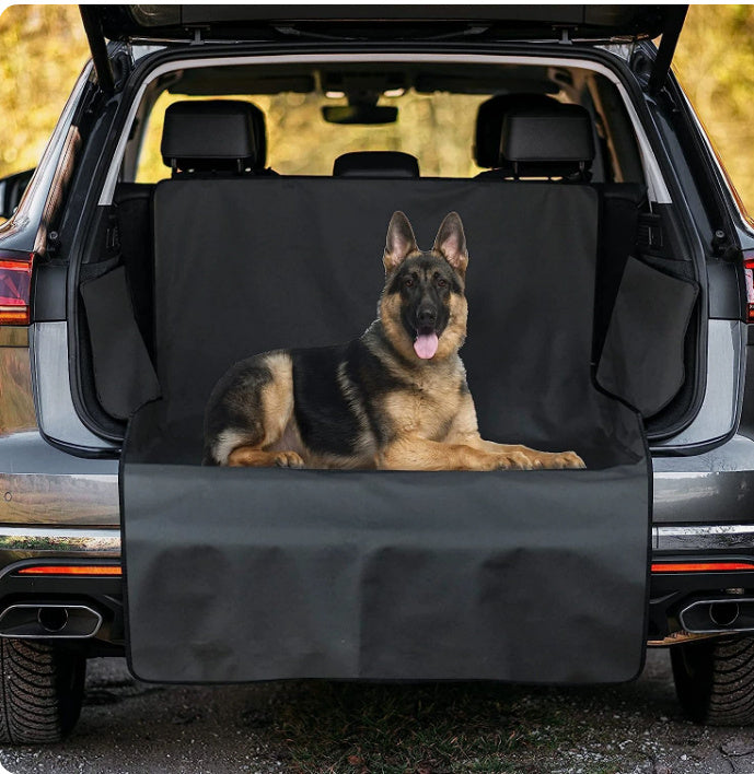 Dog Car Mat | Waterproof Rear Seat & Trunk Protector for Pets