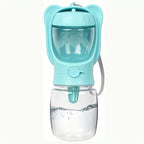 2-in-1 Dog Water & Food Bottle – Leak-Proof, Portable Travel Dispenser