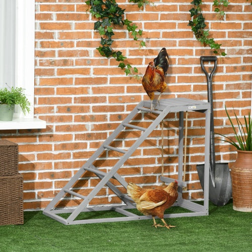 Chicken Swing Set with Perch and Ladder – Fun Chicken Coop Toy for Hens