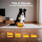 FurryFable Stacked Combo Bowl | Multi-Layer Feeding Set