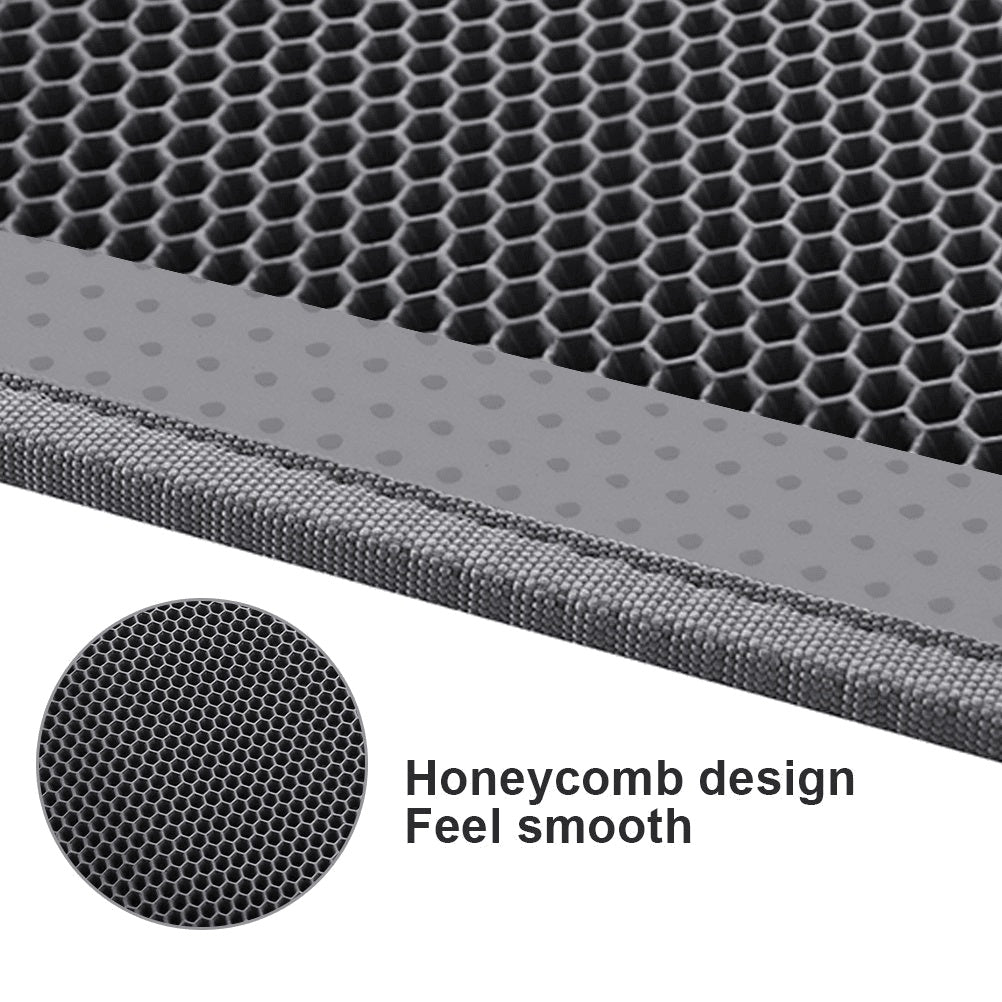 Cat Litter Mat | Honeycomb Double-Layer Waterproof & Non-Slip Pad