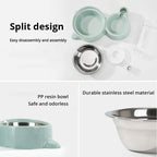 Automatic Pet Water & Food Dispenser – Gravity Feeder for Cats & Dogs