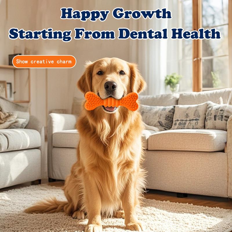 FurryFable Dental Chew & Toothbrush Toy | 2-Pack