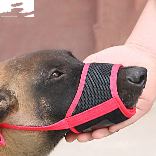 Dog Muzzle | Adjustable Breathable Mouth Cover for Large Dogs