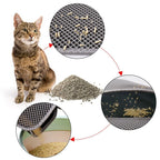 Cat Litter Mat | Honeycomb Double-Layer Waterproof & Non-Slip Pad
