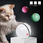 Smart LED Laser Cat Toy Ball | Automatic Electronic Rolling Interactive Pet Toy for Cats