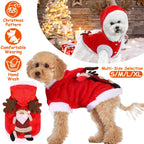 Christmas Pet Costume | Santa & Reindeer Outfit for Dogs & Cats