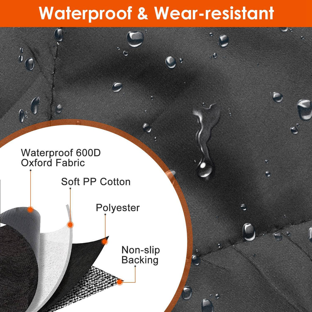 Dog Car Seat Cover | Waterproof & Scratchproof Back Seat Protector