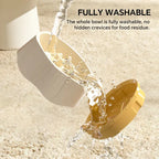 FurryFable Dual-Purpose Slow Feeder Pet Bowl | Fast & Slow Modes
